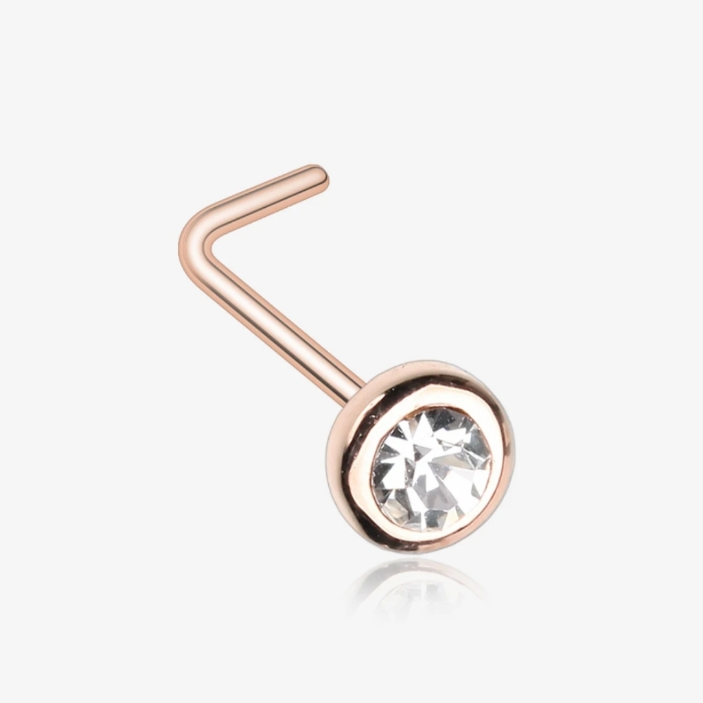 Rose Gold Nose Stud